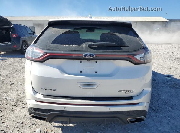 2FMPK4AP6GBC56742 2016 FORD EDGE White Widok z tyłu