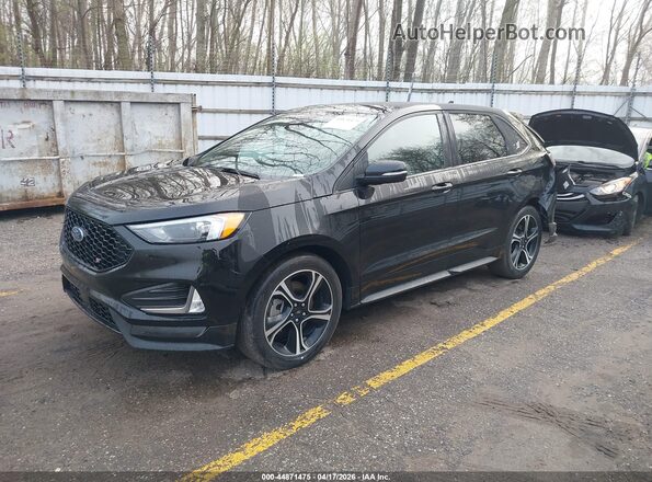 2FMPK4AP8PBA07309 2023 FORD EDGE Black Առջևի ձախ երեք քառորդ տեսարան