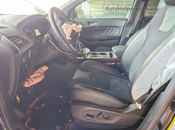 2FMPK4AP9NBA12581 2022 FORD EDGE Black წინა სალონის ხედი