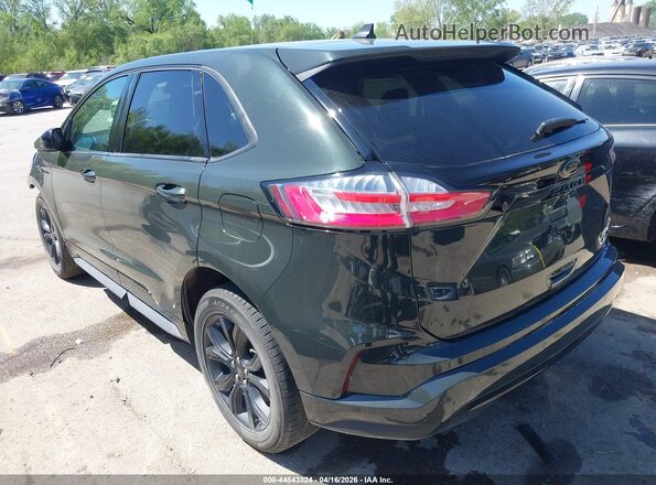 2FMPK4G90RBA18588 2024 FORD EDGE Зеленый Задняя левая четверть