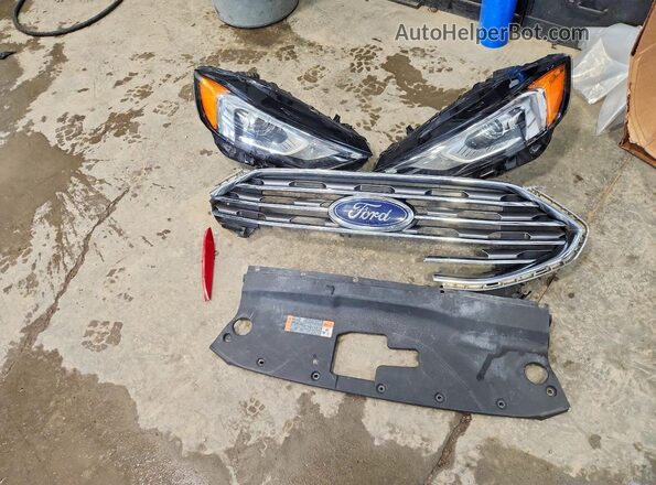 2FMPK4G91NBA34941 2022 FORD EDGE Серый Вид наклейки с VIN-кодом