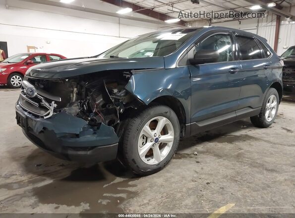 2FMPK4G92GBC20099 2016 FORD EDGE Blue Przód lewy