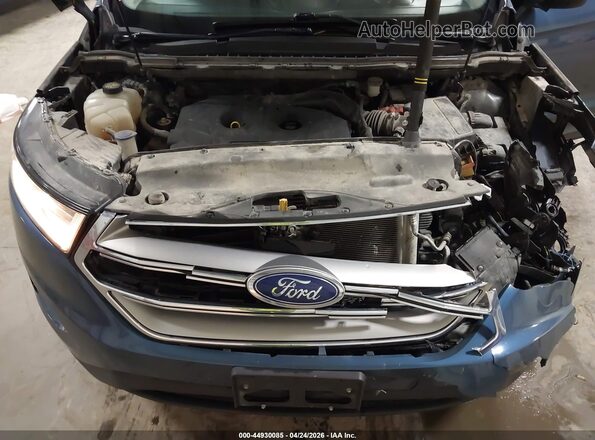 2FMPK4G92GBC20099 2016 FORD EDGE Blue Widok z tyłu