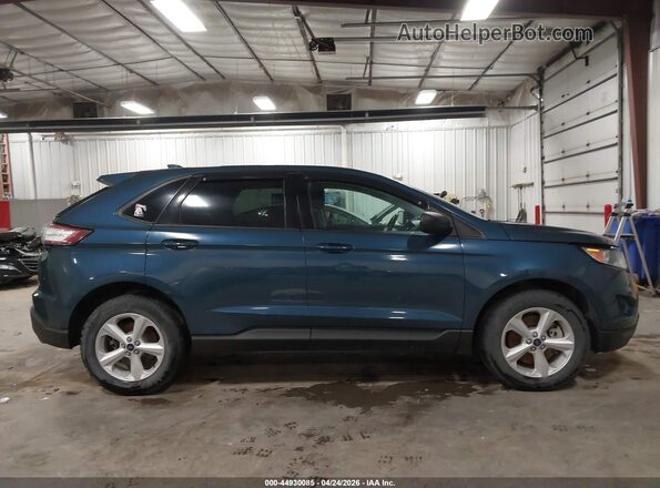 2FMPK4G92GBC20099 2016 FORD EDGE Blue Widok wnętrza 360 stopni