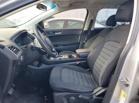2FMPK4G94GBC00565 2016 FORD EDGE Silver Widok wnętrza z przodu