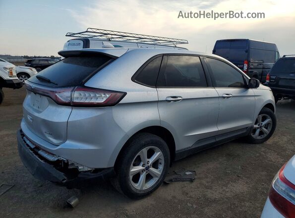 2FMPK4G94GBC00565 2016 FORD EDGE Silver Tył prawy