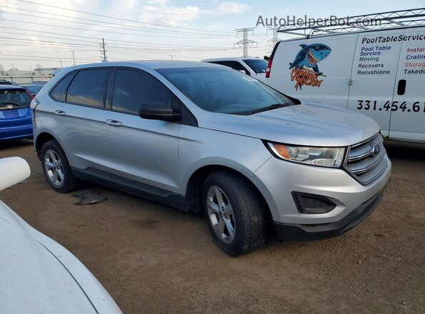 2FMPK4G94GBC00565 2016 FORD EDGE Silver Przód prawy
