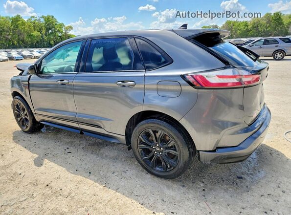 2FMPK4G94NBA97094 2022 FORD EDGE Gray Tył lewy