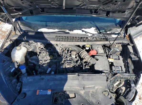 2FMPK4G94PBA42471 2023 FORD EDGE Зеленый Вид подкапотного пространства