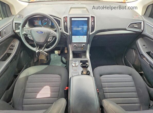 2FMPK4G94RBA42327 2024 FORD EDGE Черный Вид панели приборов