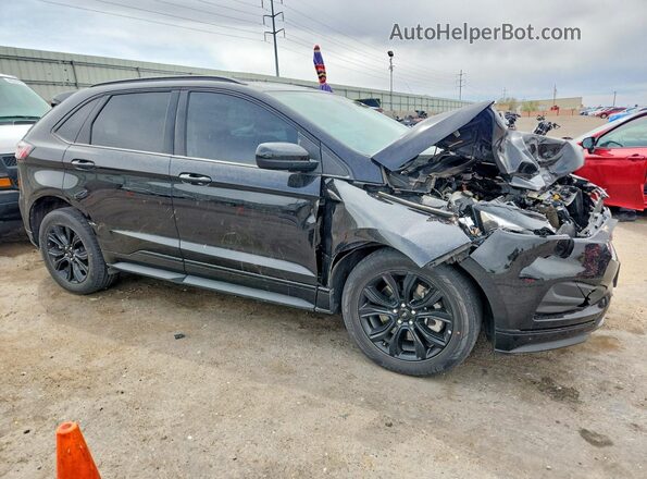 2FMPK4G94RBA42327 2024 FORD EDGE Черный Передняя правая четверть