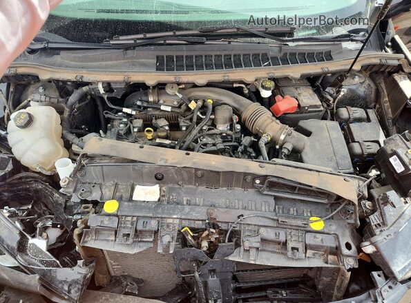2FMPK4G94RBA42327 2024 FORD EDGE Черный Вид подкапотного пространства