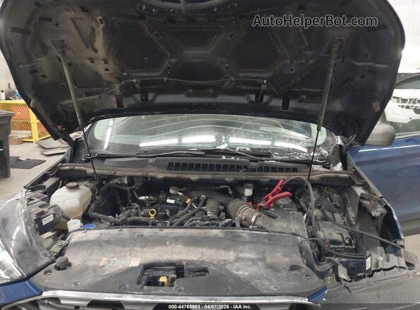 2FMPK4G96LBB34322 2020 FORD EDGE Blue Вид ззаду