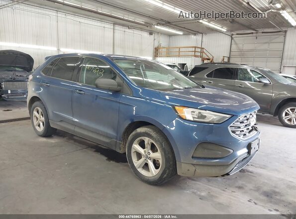 2FMPK4G96LBB34322 2020 FORD EDGE Blue Передня права чверть