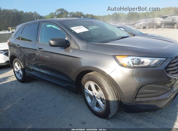 2FMPK4G97LBA60876 2020 FORD EDGE Gray Widok wnętrza z tyłu