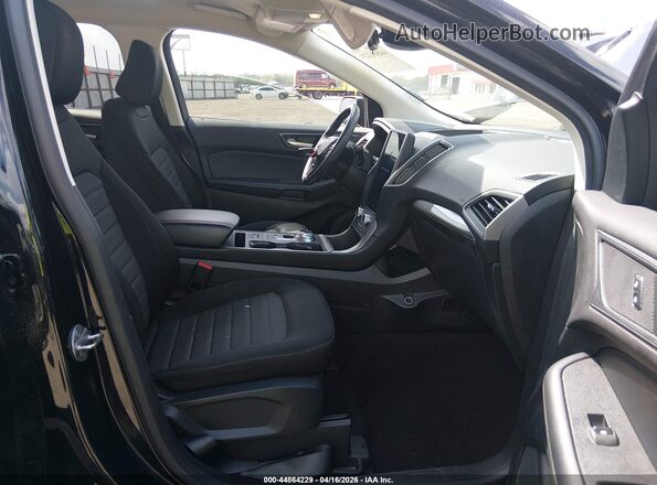 2FMPK4G99NBA74362 2022 FORD EDGE Black Widok wnętrza z przodu