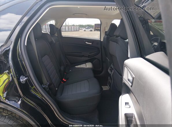 2FMPK4G99NBA74362 2022 FORD EDGE Black Widok naklejki z numerem VIN