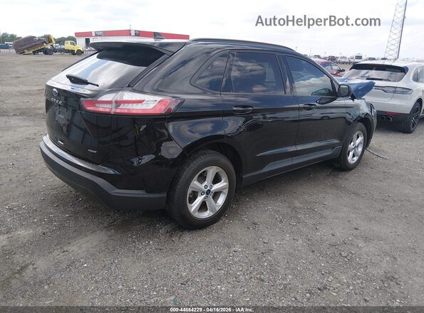 2FMPK4G99NBA74362 2022 FORD EDGE Black Tył prawy