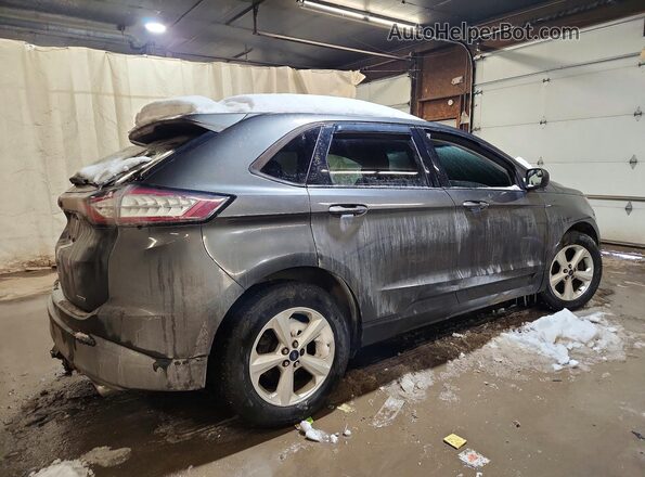 2FMPK4G9XGBC64612 2016 FORD EDGE Charcoal Задня права чверть