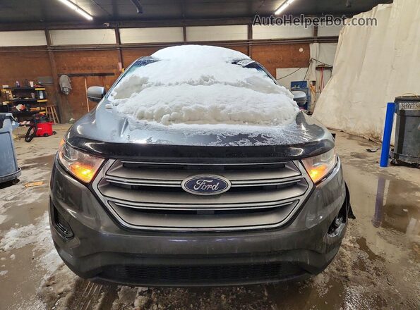 2FMPK4G9XGBC64612 2016 FORD EDGE Charcoal Вид спереду