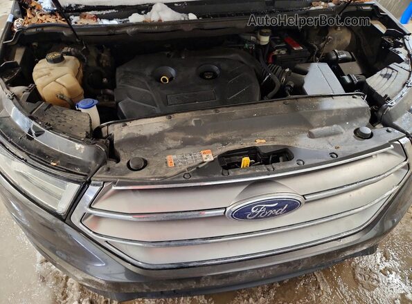 2FMPK4G9XGBC64612 2016 FORD EDGE Charcoal Вид підкапотного простору