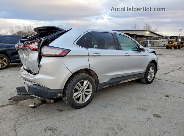 2FMPK4J80HBB44965 2017 FORD EDGE Серебряный Задняя правая четверть