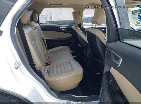 2FMPK4J83GBC62345 2016 FORD EDGE White Widok naklejki z numerem VIN