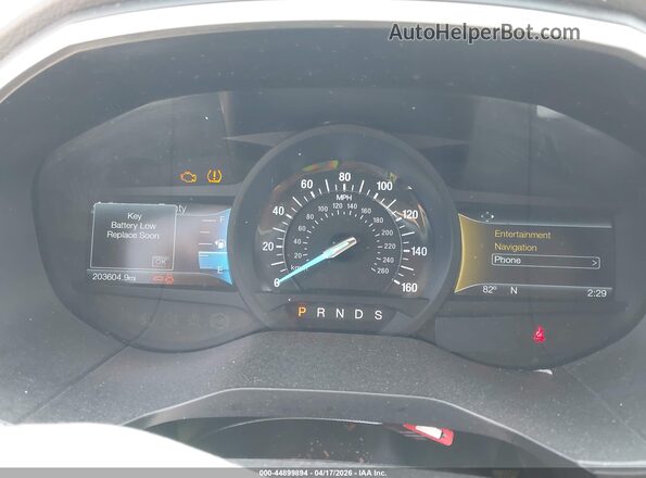 2FMPK4J83GBC62345 2016 FORD EDGE White Widok tylnych siedzeń