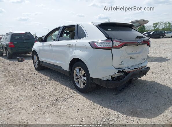 2FMPK4J83GBC62345 2016 FORD EDGE White Tył lewy