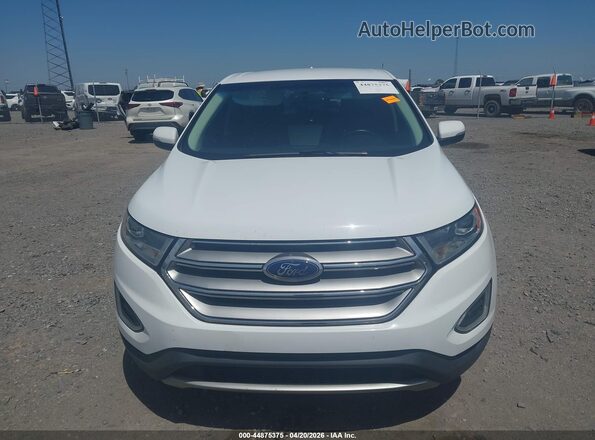 2FMPK4J89JBC62888 2018 FORD EDGE Белый Вид щитка приборов