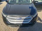 2017 Ford Edge Sel Black vin: 2FMPK4J90HBC39745