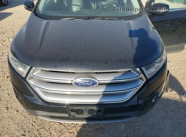 2FMPK4J90HBC39745 2017 FORD EDGE Black Widok komory silnika
