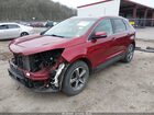 2019 Ford Edge Sel Maroon vin: 2FMPK4J90KBC59341
