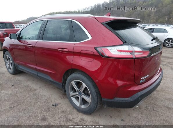 2FMPK4J90KBC59341 2019 FORD EDGE Maroon Tył lewy