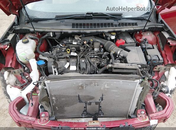 2FMPK4J90KBC59341 2019 FORD EDGE Maroon Widok z tyłu