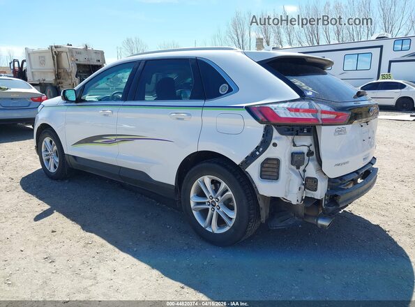 2FMPK4J90KBC66077 2019 FORD EDGE Белый Задняя левая четверть
