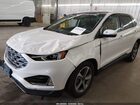 2020 Ford Edge Sel White vin: 2FMPK4J90LBB25575