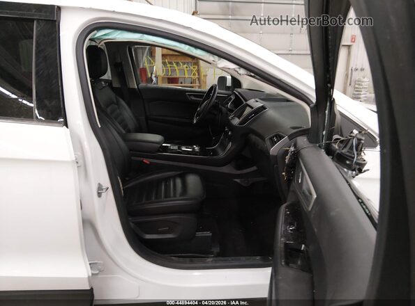2FMPK4J90LBB25575 2020 FORD EDGE White Вид салону спереду