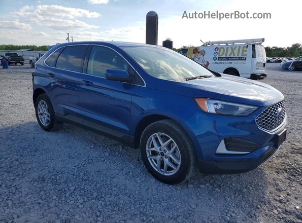 2FMPK4J90PBA39026 2023 FORD EDGE Синий Передняя правая четверть