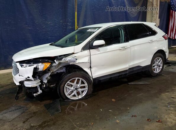2FMPK4J90RBA10726 2024 FORD EDGE Белый Передняя левая четверть