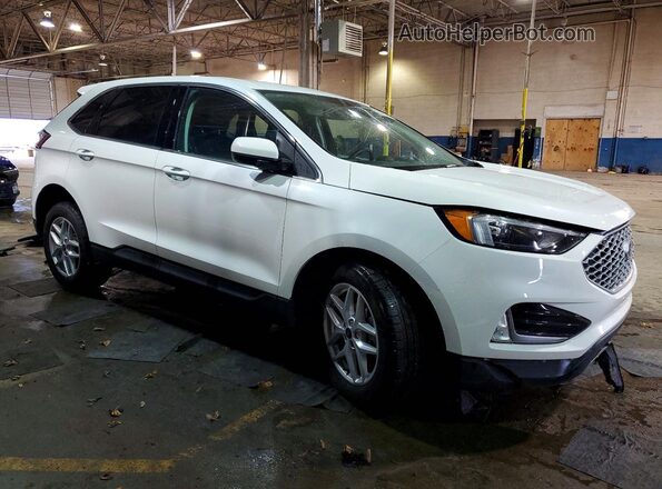 2FMPK4J90RBA10726 2024 FORD EDGE Белый Передняя правая четверть