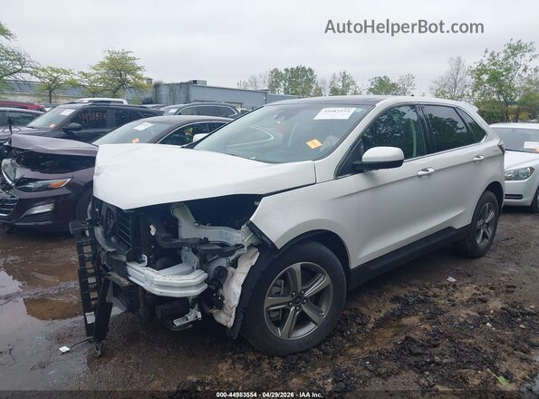 2FMPK4J90RBA43371 2024 FORD EDGE White Vista tres cuartos delantera izquierda