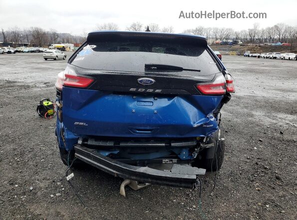 2FMPK4J90RBA48974 2024 FORD EDGE Синий Вид сзади