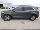 2019 Ford Edge Sel Gray vin: 2FMPK4J91KBB48748
