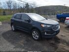 2019 Ford Edge Sel Blue vin: 2FMPK4J91KBB73052