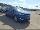 2021 Ford Edge Sel Blue vin: 2FMPK4J91MBA19539