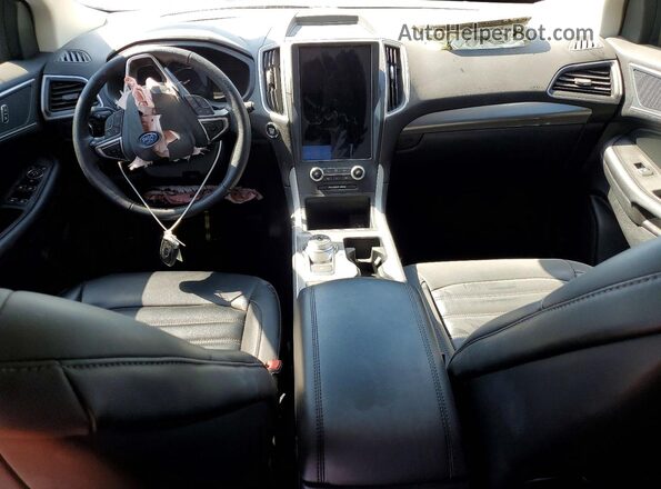 2FMPK4J91RBA93812 2024 FORD EDGE Black Вид панелі приладів