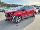 2021 Ford Edge Sel Red vin: 2FMPK4J92MBA01471
