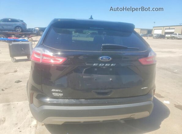 2FMPK4J92PBA25256 2023 FORD EDGE Black Widok z tyłu