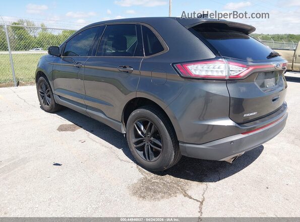 2FMPK4J93GBC00775 2016 FORD EDGE Gray Задня ліва чверть